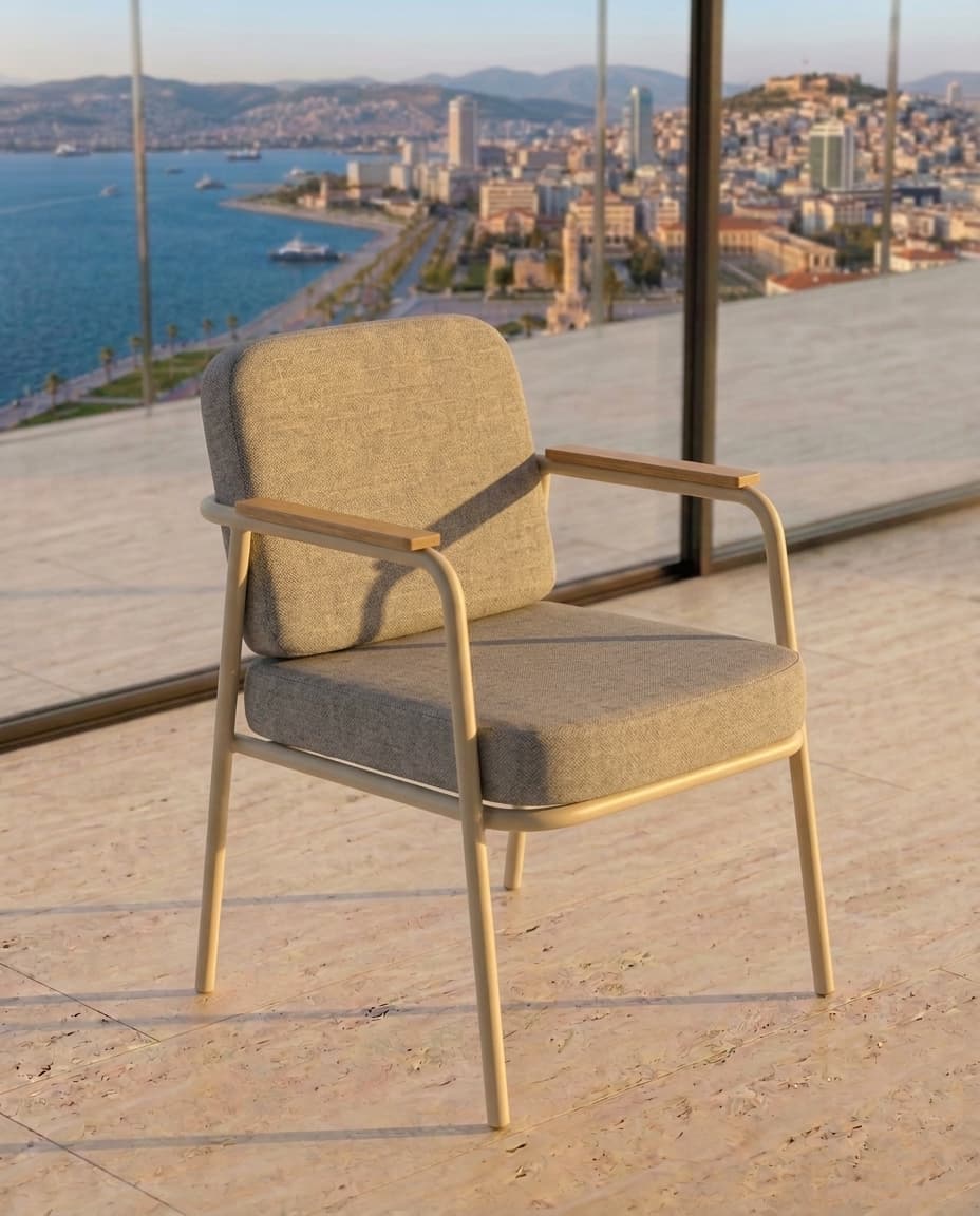 Archi Metal İskeletli Koltuk