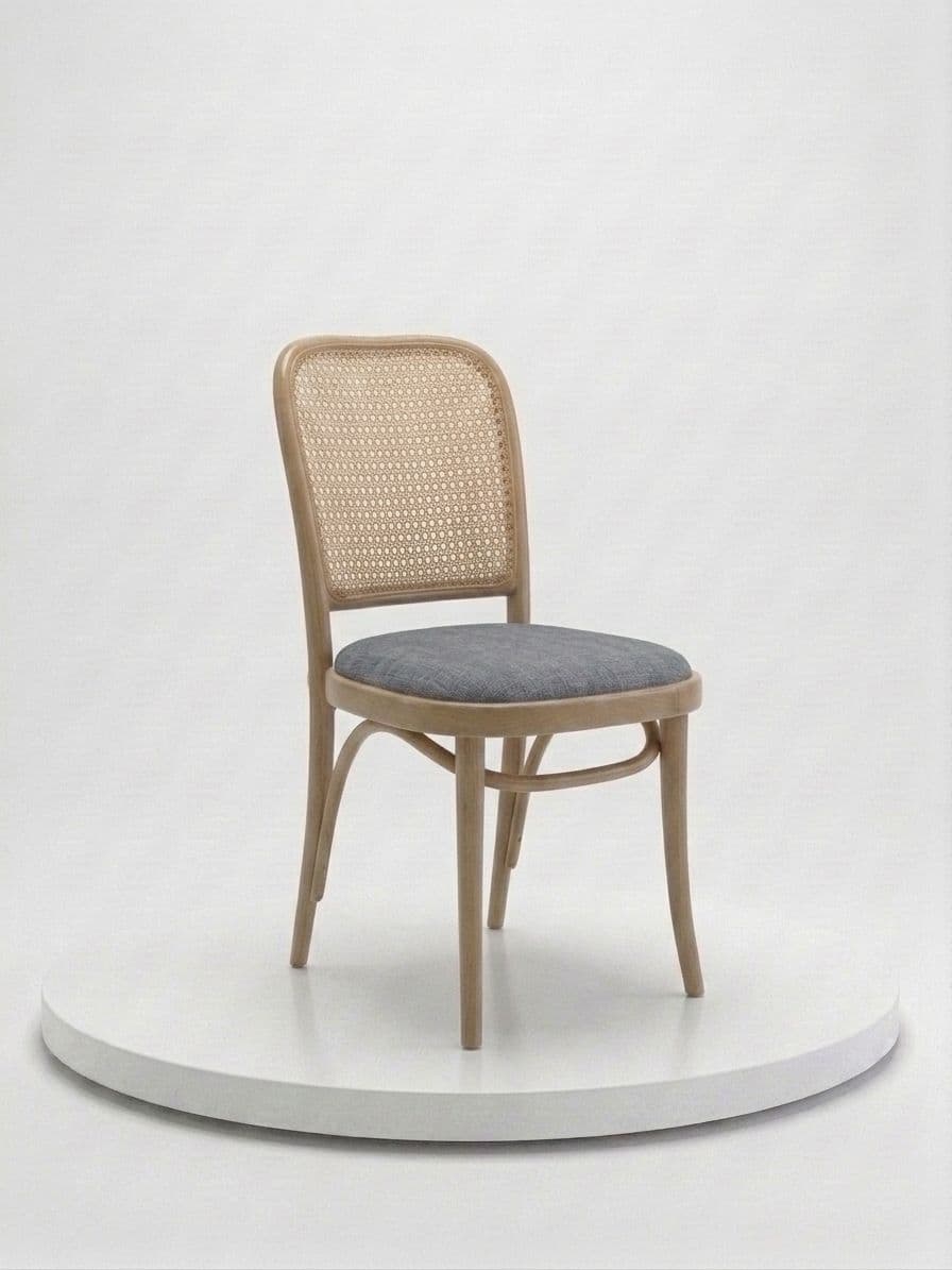 Thonet Masif Ahşap Hazeranlı Sandalye - 2