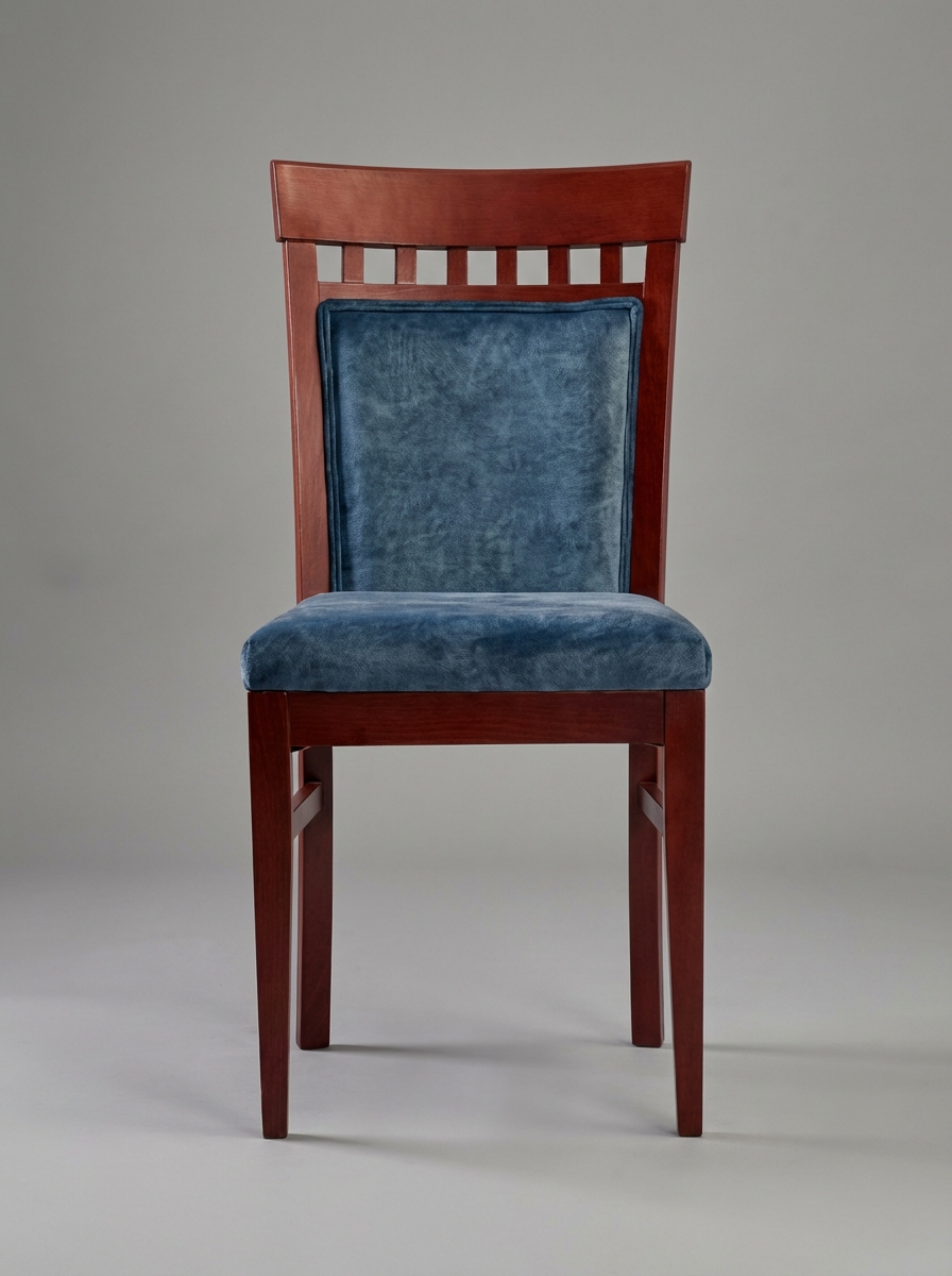 Sofia Ahşap Kumaş Sandalye