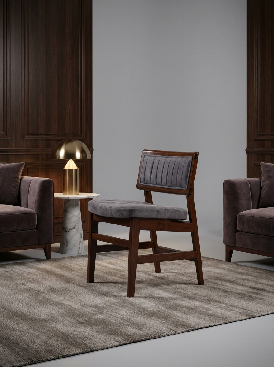 Ophelia Döşemeli Ahşap Sandalye