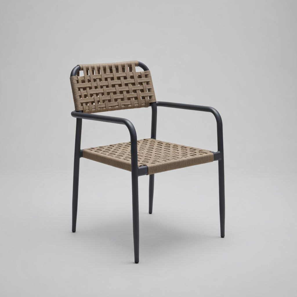 Capri Kollu Örme Sandalye