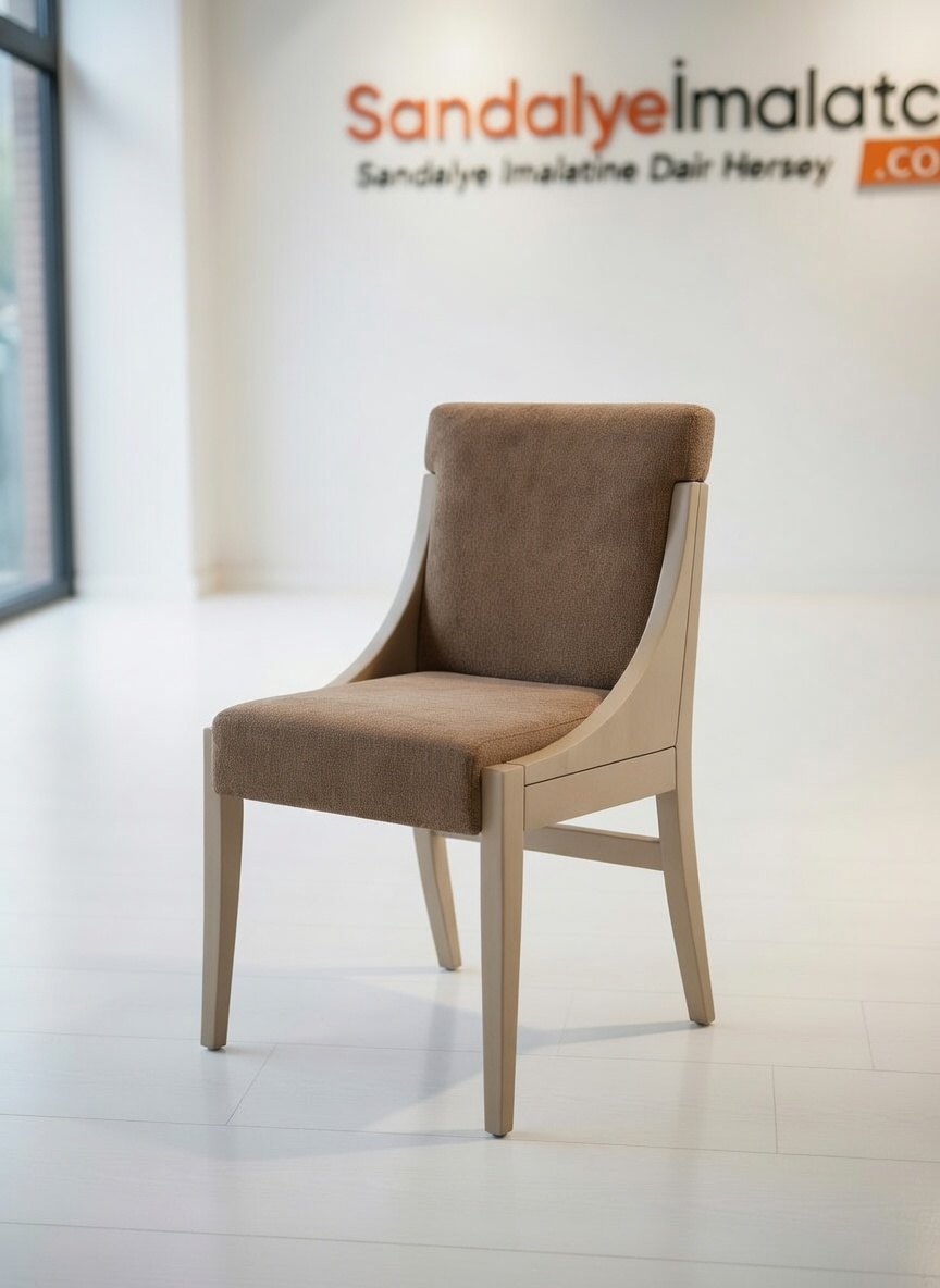 Aethel Ahşap Kumaş Sandalye