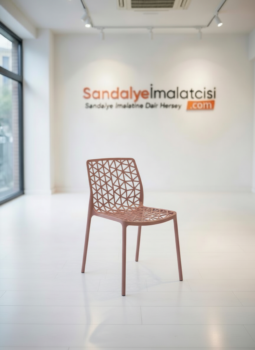 Perla Delikli Metal Sandalye