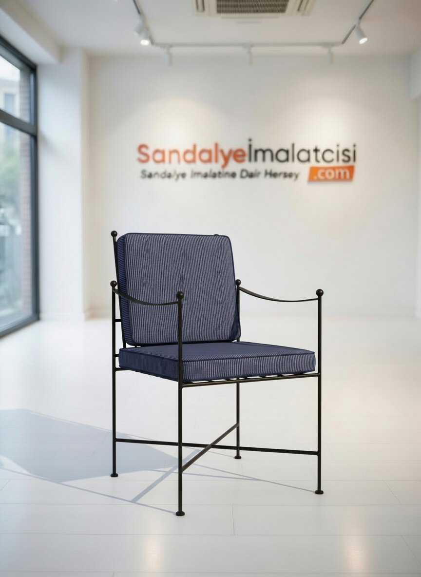 Arden Kollu Metal Sandalye