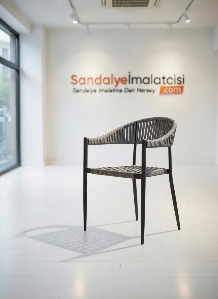 Kael Kollu Örme Sandalye