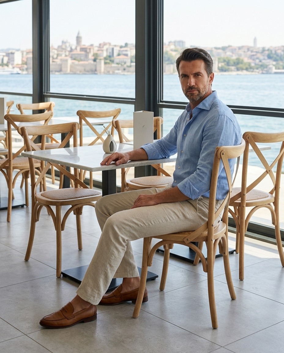 Masif Ahşap Tonet Sandalye