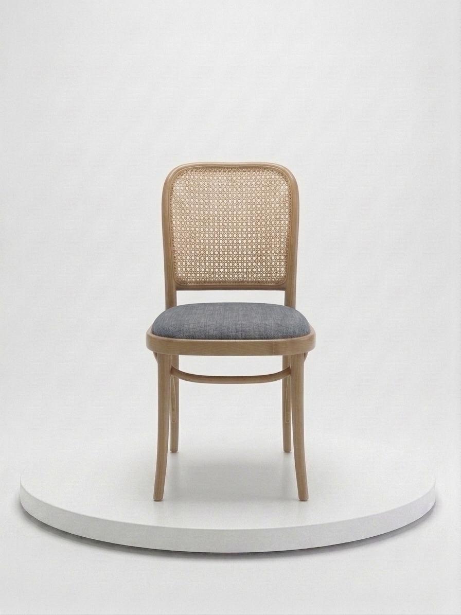 Thonet Masif Ahşap Hazeranlı Sandalye - 3