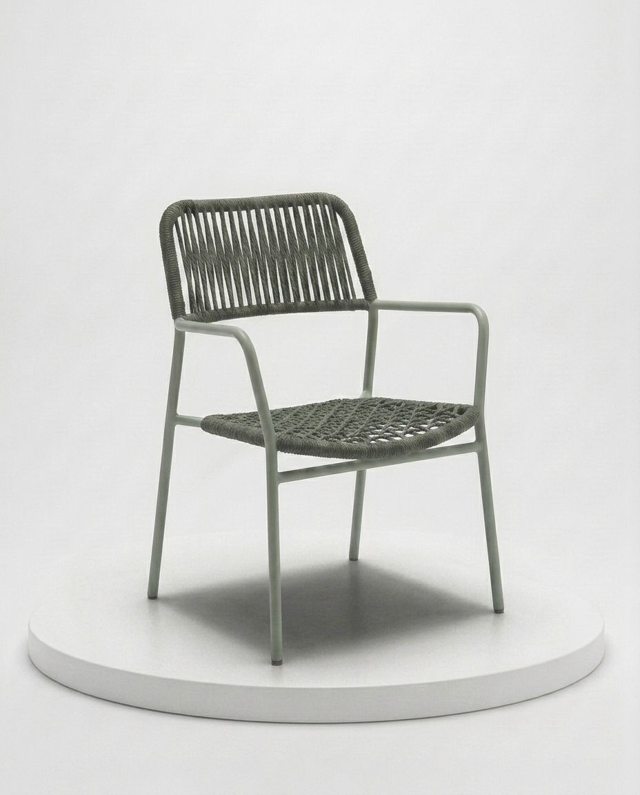 Modern İpli Metal Sandalye - 2