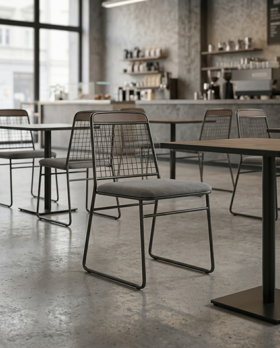 Loft Metal Tel Sandalye