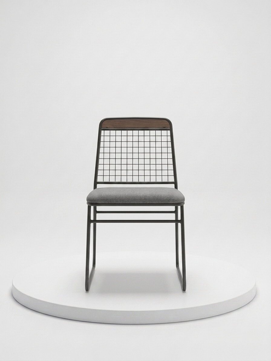 Loft Metal Tel Sandalye - 3